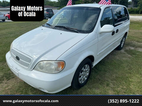 2004 Kia Sedona for sale at Galaxy Motors of Ocala in Ocala FL