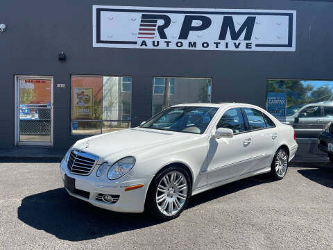 2008 Mercedes-Benz E-Class for sale at RPM Automotive LLC in Portland OR