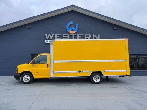 2018 GMC Box Truck - Cube Van for sale at Western Specialty Vehicle Sales in Braidwood IL