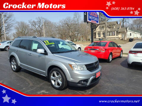 2017 Dodge Journey for sale at Crocker Motors in Beloit WI