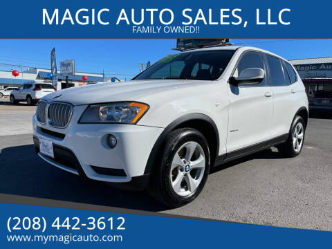 2011 BMW X3 for sale at MAGIC AUTO SALES, LLC in Nampa ID