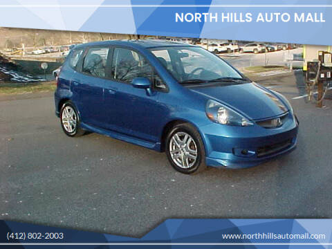 2007 Honda Fit for sale at North Hills Auto Mall in Pittsburgh PA
