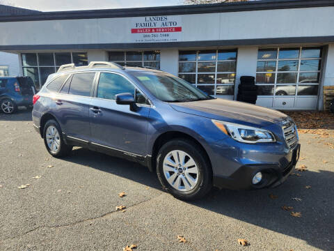 2015 Subaru Outback for sale at Landes Family Auto Sales in Attleboro MA