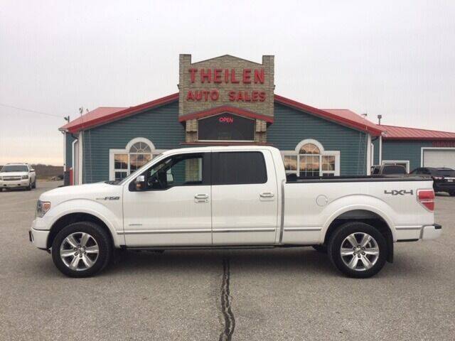2014 Ford F-150 for sale at THEILEN AUTO SALES in Clear Lake IA