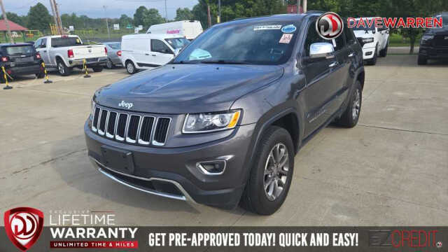 2016 Jeep Grand Cherokee for sale at Dave Warren Used Car Super Center in Westfield, NY