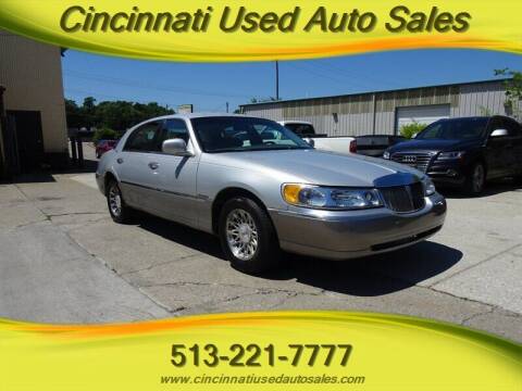 1999 Lincoln Town Car for sale at Cincinnati Used Auto Sales in Cincinnati OH