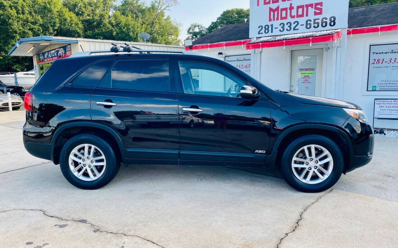 2015 Kia Sorento for sale at Testarossa Motors in League City, TX