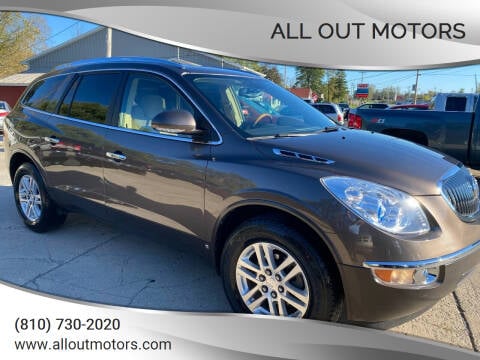 2008 Buick Enclave for sale at All Out Motors LLC. in Clio MI