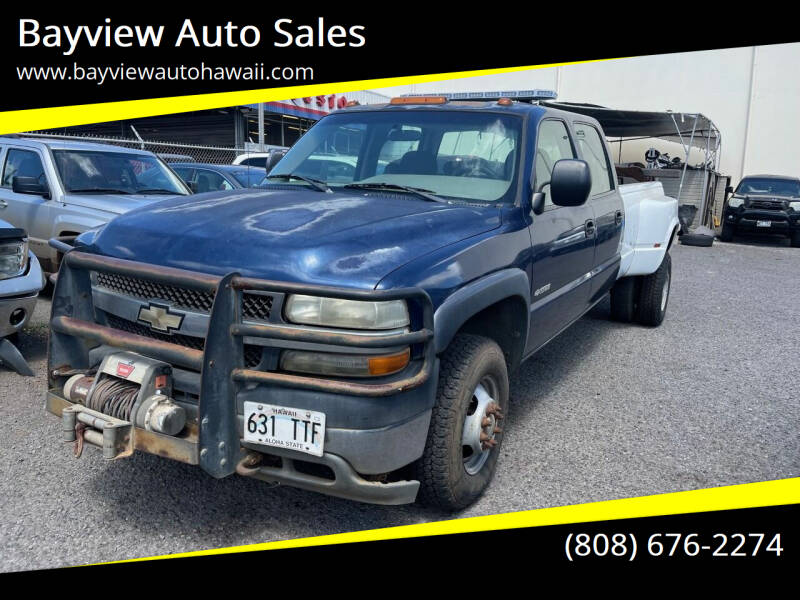 2001 Chevrolet Silverado 3500 for sale at Bayview Auto Sales in Waipahu HI
