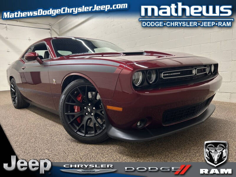 2018 Dodge Challenger for sale at MATHEWS DODGE INC in Marion OH