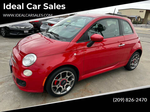 2012 FIAT 500 for sale at Ideal Car Sales in Los Banos CA