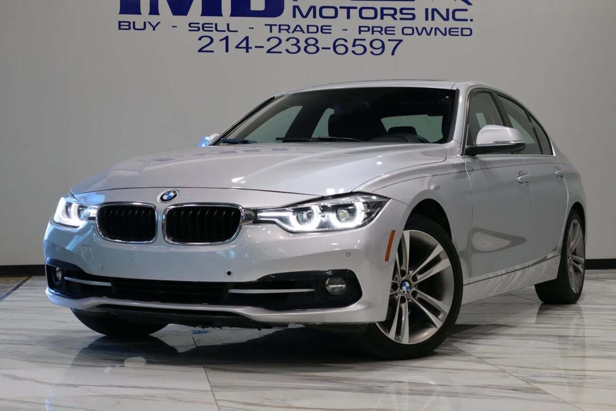 2018 BMW 3 Series for sale at IMD MOTORS, INC in Dallas, TX