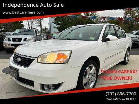 2006 Chevrolet Malibu for sale at Independence Auto Sale in Bordentown NJ