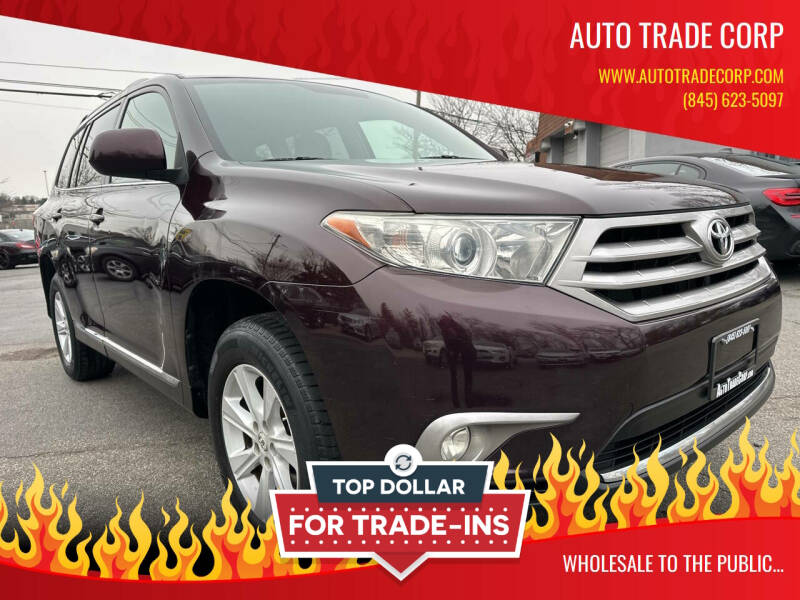 2013 Toyota Highlander for sale at AUTO TRADE CORP in Nanuet NY