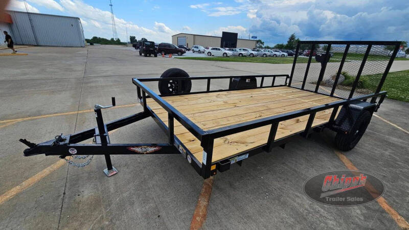 2025 H&H Trailers 82 X 14 Railside