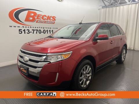 2012 Ford Edge for sale at Becks Auto Group in Mason OH