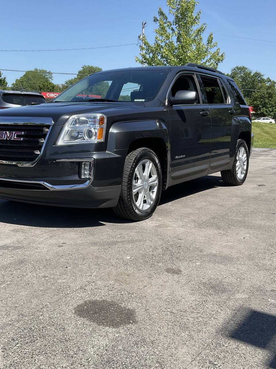 Gray 2017 GMC Terrain SLE-2 SLE-2 4dr SUV 2