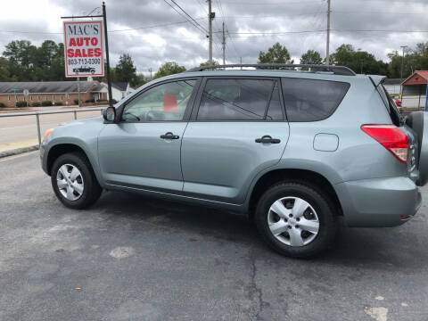 2007 Toyota RAV4 for sale at Mac's Auto Sales in Camden SC