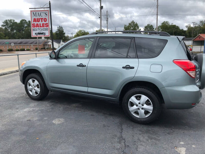 2007 Toyota RAV4 for sale at Mac's Auto Sales in Camden SC