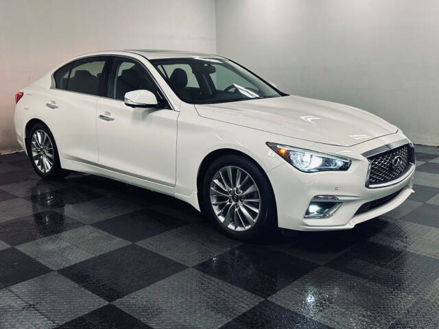 2021 INFINITI Q50 for sale at Extreme Auto Pros in Parma Heights, OH