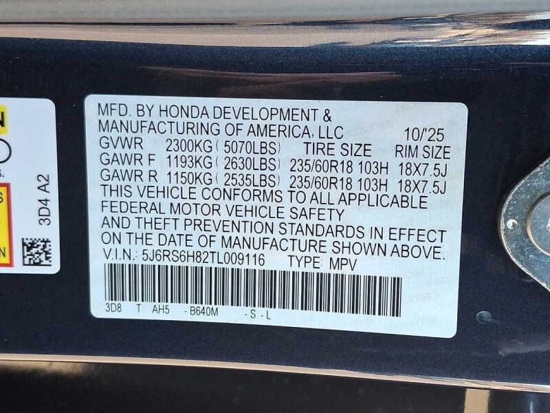 2026 Honda CR-V Hybrid Sport-L