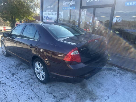 2012 Ford Fusion SE