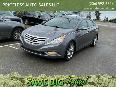 2012 Hyundai Sonata for sale at PRICELESS AUTO SALES LLC in Auburn WA