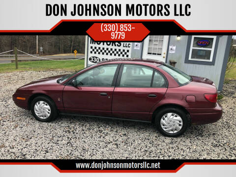 2002 Saturn S-Series for sale at DON JOHNSON MOTORS LLC in Lisbon OH