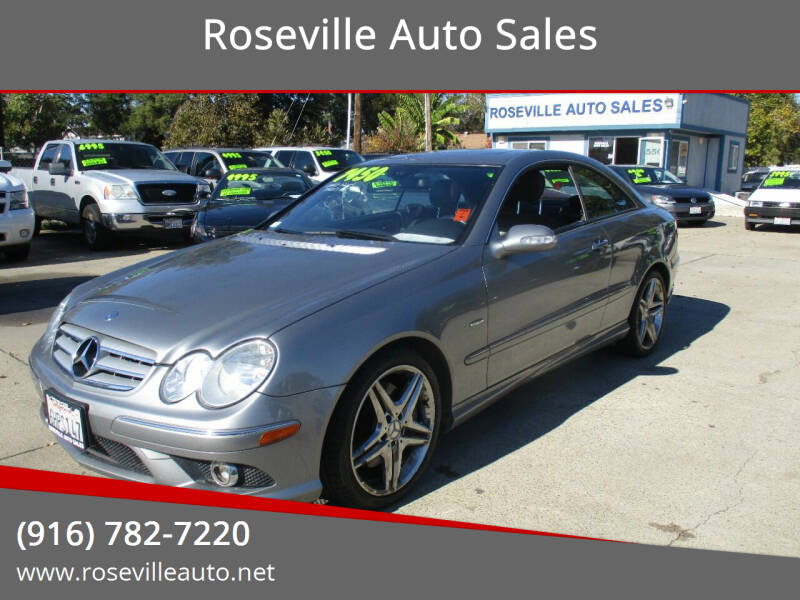 2009 Mercedes-Benz CLK for sale at Roseville Auto Sales in Roseville CA