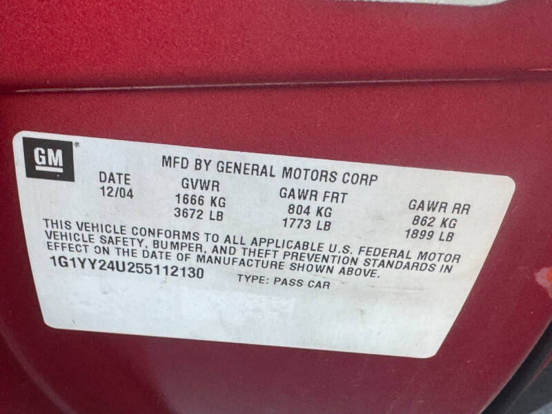 2005 Chevrolet Corvette