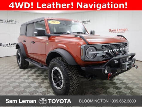 2023 Ford Bronco for sale at Sam Leman Toyota Bloomington in Bloomington IL