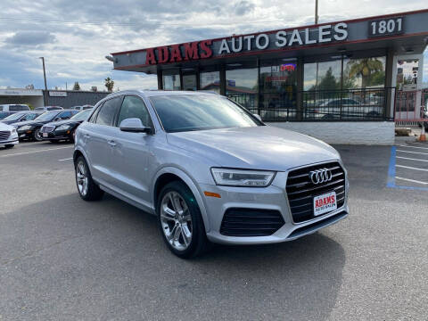 2016 Audi Q3 for sale at Adams Auto Sales CA in Sacramento CA