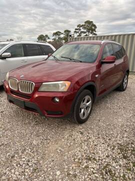 2011 BMW X3 for sale at H-Town Elite Auto Sales in Houston TX