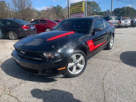 2012 Ford Mustang for sale at Luxury Cars of Atlanta in Snellville GA