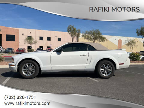 2005 Ford Mustang for sale at RAFIKI MOTORS in Henderson NV