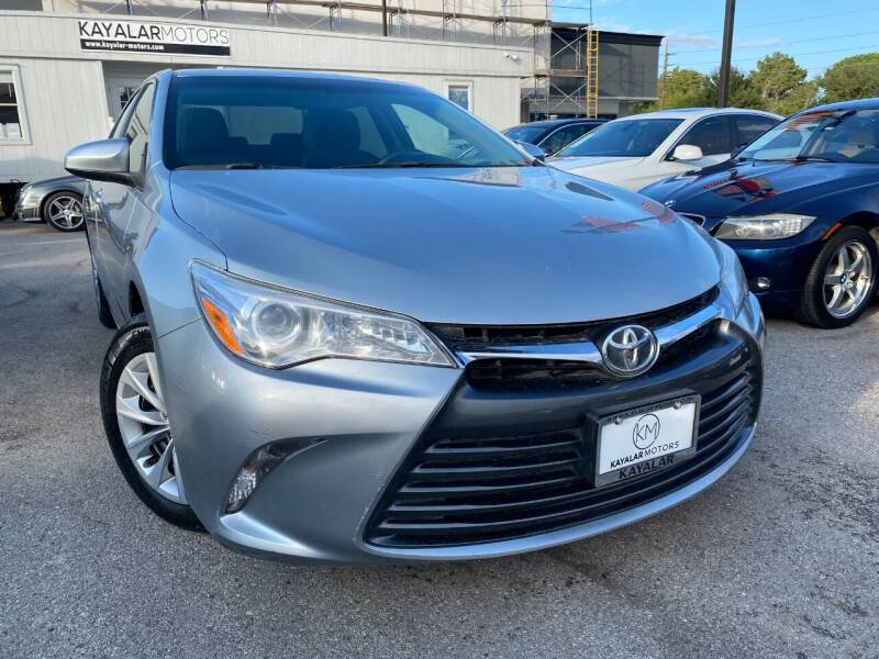 2015 Toyota Camry for sale at KAYALAR MOTORS in Houston TX