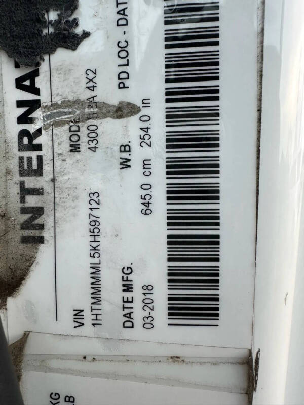 2019 International DuraStar 4300