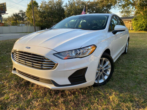2020 Ford Fusion for sale at LATINOS MOTOR OF ORLANDO in Orlando FL