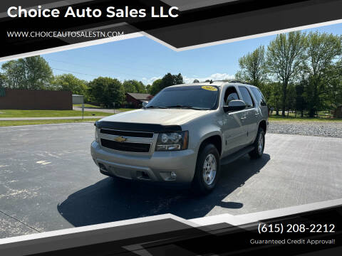 2013 Chevrolet Tahoe for sale at Choice Auto Sales LLC - Cash Inventory in White House TN