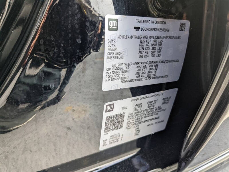 2022 Chevrolet Silverado 1500