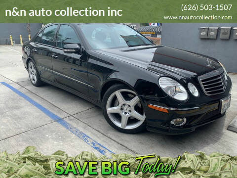 2009 Mercedes-Benz E-Class for sale at n&n auto collection inc in Pasadena CA