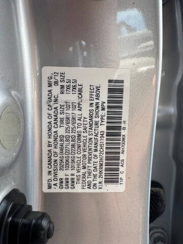 2012 Honda CR-V EX-L