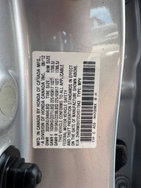 2012 Honda CR-V EX-L
