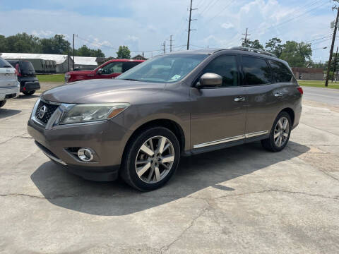 2013 Nissan Pathfinder for sale at Star Motorsports, LLC in Rayne LA