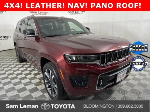 2022 Jeep Grand Cherokee L for sale at Sam Leman Toyota Bloomington in Bloomington IL