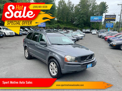 2006 Volvo XC90 for sale at Sport Motive Auto Sales in Seattle WA