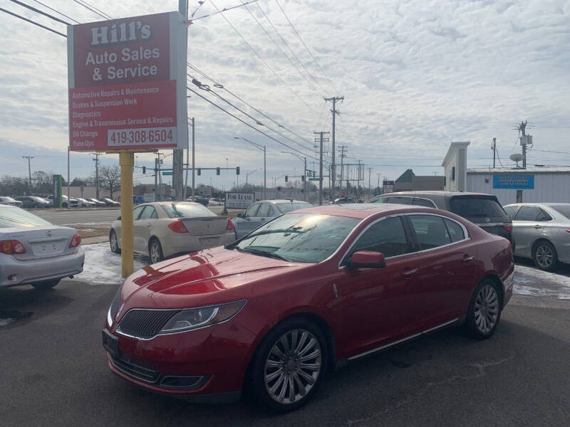 2015 Lincoln MKS for sale at Hill's Auto Sales LLC in Bowling Green OH