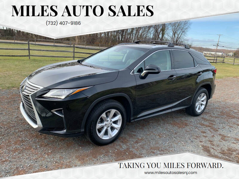 2017 Lexus RX 350 for sale at Miles Auto Sales in Jackson NJ