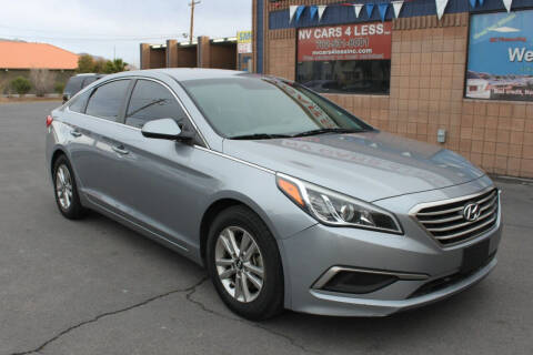 2017 Hyundai Sonata for sale at NV Cars 4 Less, Inc. in Las Vegas NV