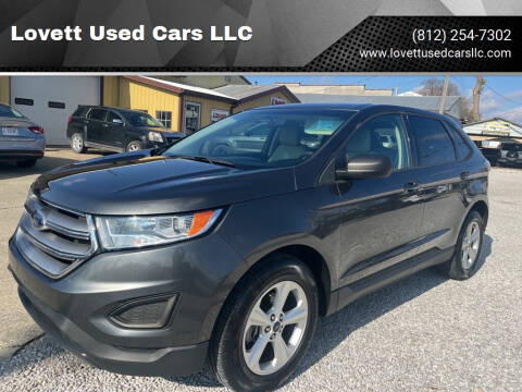 2015 Ford Edge for sale at Lovett Used Cars LLC in Washington IN